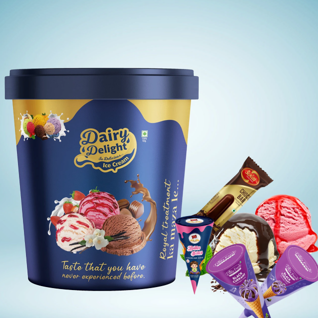 Ice Cream Packaging Pouches
